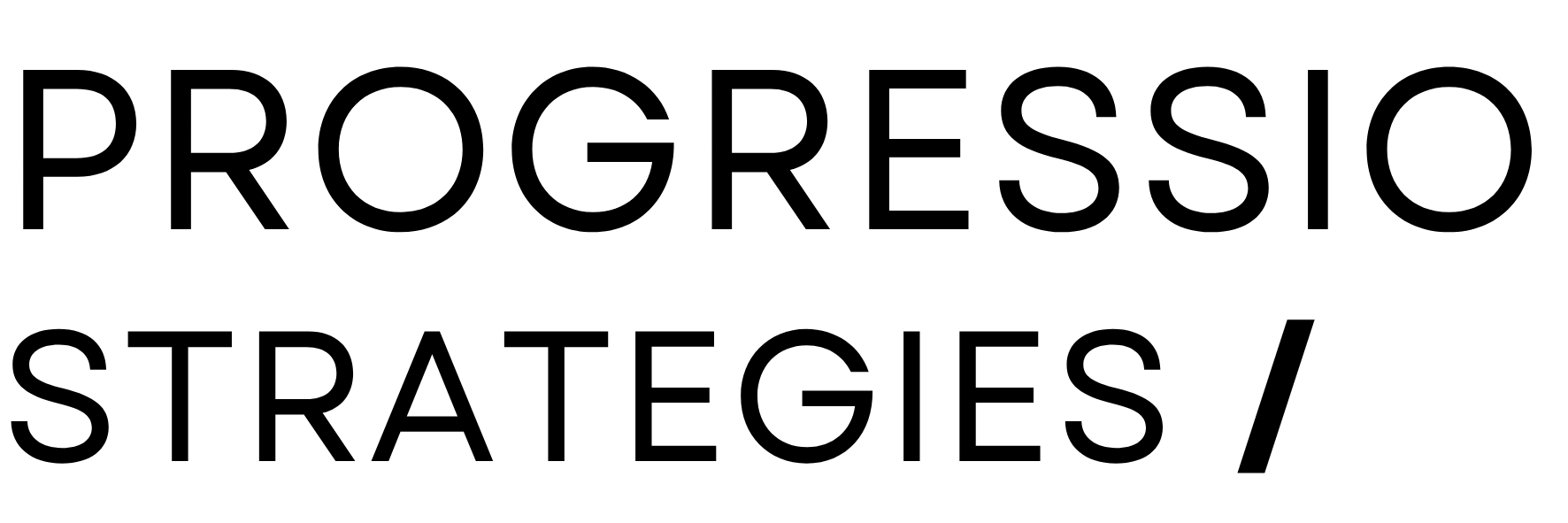 Progressio Strategies